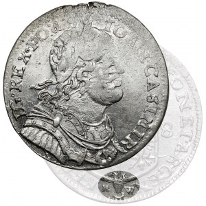 John II Casimir, Ort Wschowa 1651 - MW on the sides - rare