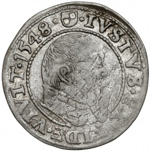 Prusy, Albrecht Hohenzollern, Grosz Królewiec 1548 - rzadki