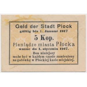 Płock, 5 kopiejek 1917
