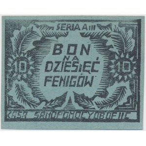 Oflag II C Woldenberg, 10 fenigów (1944) - Seria AIII