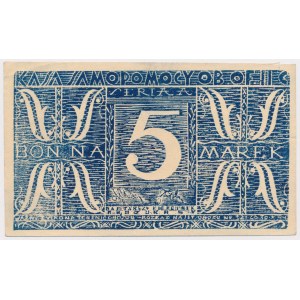 Oflag II C Woldenberg, 5 Mark (1944) - Serie A