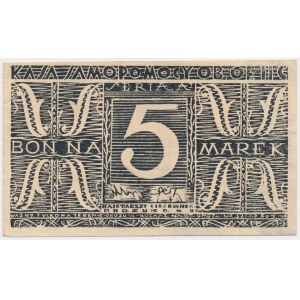 Oflag II C Woldenberg, 5 Mark (1944) - Serie AI