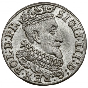 Sigismund III Vasa, Gdansk 1624 penny - very nice