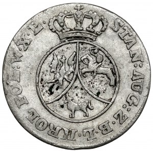 Poniatowski, 10 groszy 1793 M.W. - 2/3 přetisku