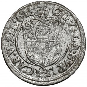 Slezsko, Karel II, 3 krajcary 1615 HT, Olesnica