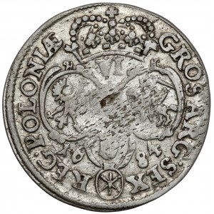 Ján III Sobieski, šiesty z Bydhošti 1684 SP - brnenie / ovál