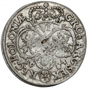 Johann III. Sobieski, Sechster von Bromberg 1684 SP - Rüstung / oval