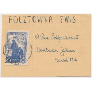 Oflag II C Woldenberg, pocztówka obozowa z 1942 roku