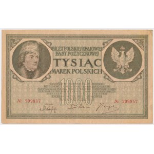 1 000 mkp 1919 - bez označení série