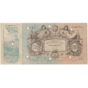 Lemberg, Barabtretung für 100 Kronen 1915