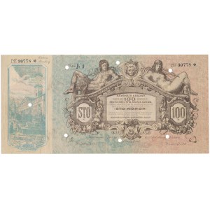 Lvov, Příkaz k úhradě za 100 korun 1915