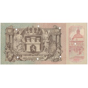 Lemberg, Barabtretung für 100 Kronen 1915