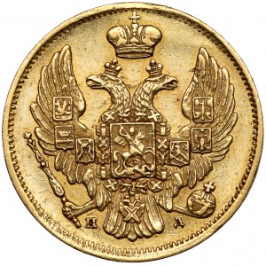 3 ruble = 20 zlotých 1838 ПД, Petrohrad