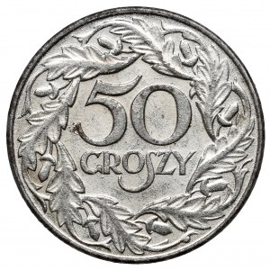 50 Groszy 1938 - vernickelt