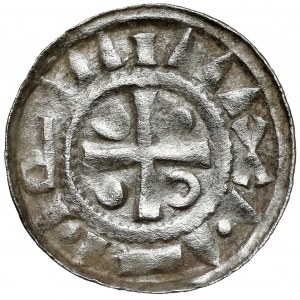 Cross denarius CNP VI - Simple cross - rare