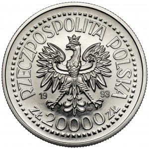 Próba NIKIEL 200.000 złotych 1993 Kazimierz IV Jagiellończyk - popiersie