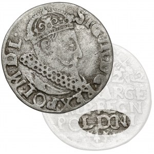 Zygmunt III Waza, Trojak Kraków 1622 - POLO(L)N(O)I - ilustrowany