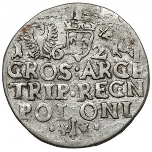 Zygmunt III Waza, Trojak Kraków 1621 - REX(G)