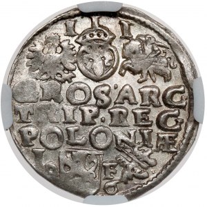 Sigismund III. Vasa, Trojak Lublin 1596 - gemünzt