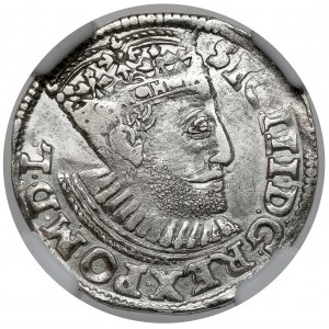 Sigismund III Vasa, Trojak Poznań 1590 ID