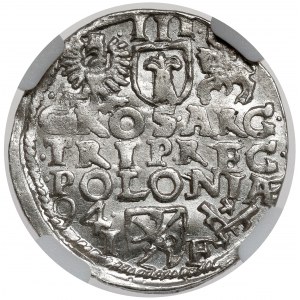 Zygmunt III Waza, Trojak Poznań 1594 - menniczy