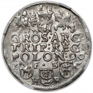 Sigismund III Vasa, Trojak Bydgoszcz 1596 - minted