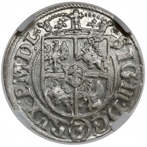Zikmund III Vasa, půlpáska Riga 1620 - klíče - mincovna