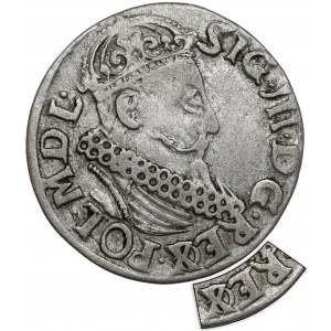 Sigismund III. Vasa, Trojak Kraków 1621 - REX(G) - illustriert
