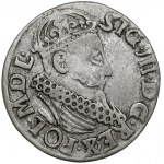 Sigismund III Vasa, Trojak Krakow 1621 - REX(G) - illustrated