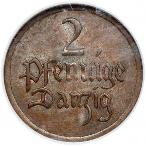Gdaňsk 2 fenigy 1926