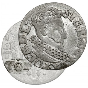 Zikmund III Vasa, Trojka Krakov 1621 - P(T)O(R)LONI - ilustrováno