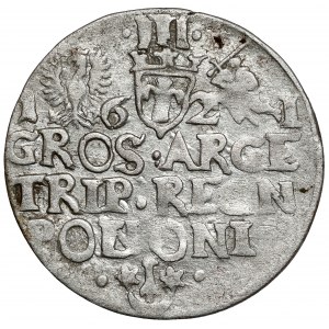 Zygmunt III Waza, Trojak Kraków 1621 - POL(N)ONI