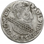 Sigismund III. Vasa, Trojak Kraków 1623 - SIGIS - ohne Degen