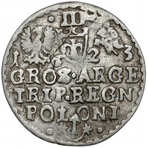 Zikmund III Vasa, Trojak Krakov 1623 - SIG... POLO