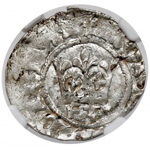 Ladislaus II Jagiello, Cracow half-penny - type 17 - F‡ marks - mint.