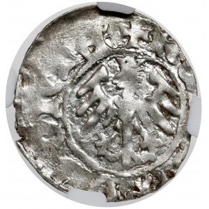 Ladislaus II Jagiello, Cracow half-penny - type 17 - F‡ marks - mint.