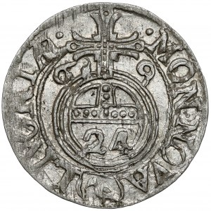Karel XI, Půlpán Riga 1669 - LIVONIAE - RAGUE