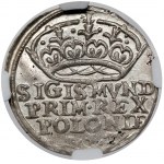 Sigismund I the Old, Cracow 1548 penny - rare and beautiful