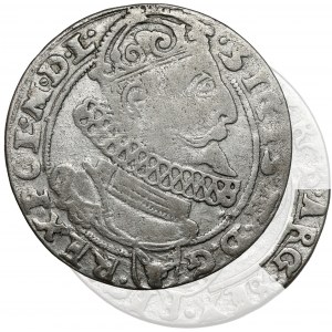 Zygmunt III Waza, Six Pack Krakov 1625 - ARG - vzácný