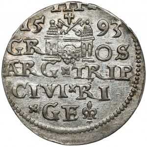 Sigismund III Vasa, Troika Riga 1593 - b.nice