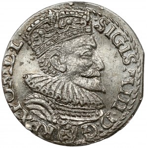 Zygmunt III Waza, Trojak Malbork 1594 - menniczy