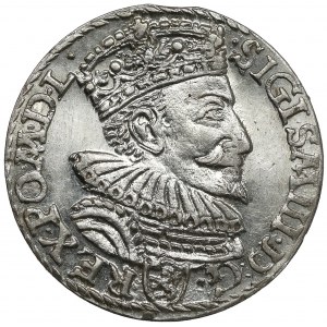 Zikmund III Vasa, Trojak Malbork 1594 - velmi pěkný