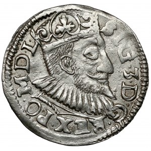 Sigismund III Vasa, Trojak Bydgoszcz 1594 - first - rare