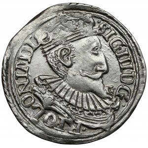 Zygmunt III Waza, Trojak Olkusz 1597 - b.ładny