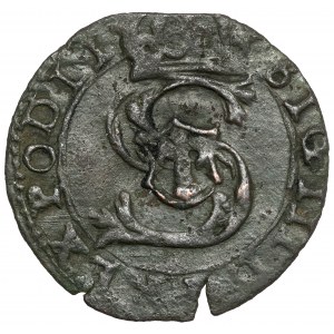 Žigmund III Vasa, rižský šiling z roku 1604? - dobový falzifikát