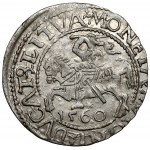 Sigismund II Augustus, Halbpfennig Vilnius 1560 - A in DVCAT ohne Balken