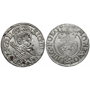 Sigismund III. Vasa, Trojak Kraków 1623 und Półtorak Bydgoszcz 1625 (2 St.)