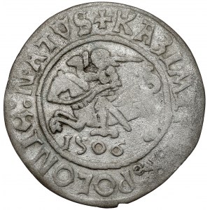 Sigismund I. der Alte, Głogów-Pfennig 1506 - datiert