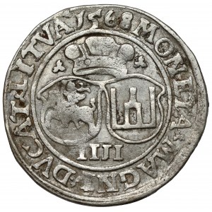 Sigismund II. Augustus, Vilnius-Vierer 1568 - L/LITVA