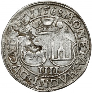 Sigismund II. Augustus, Vierfaches Vilnius 1568 - L/LITV